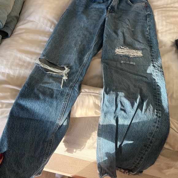 Agolde Riley stretch jeans size 28 worn only once! - Picture 3 of 3